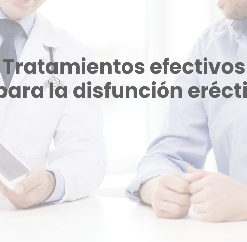 Soluciones para la disfunción eréctil Tratamientos para la disfunción eréctil