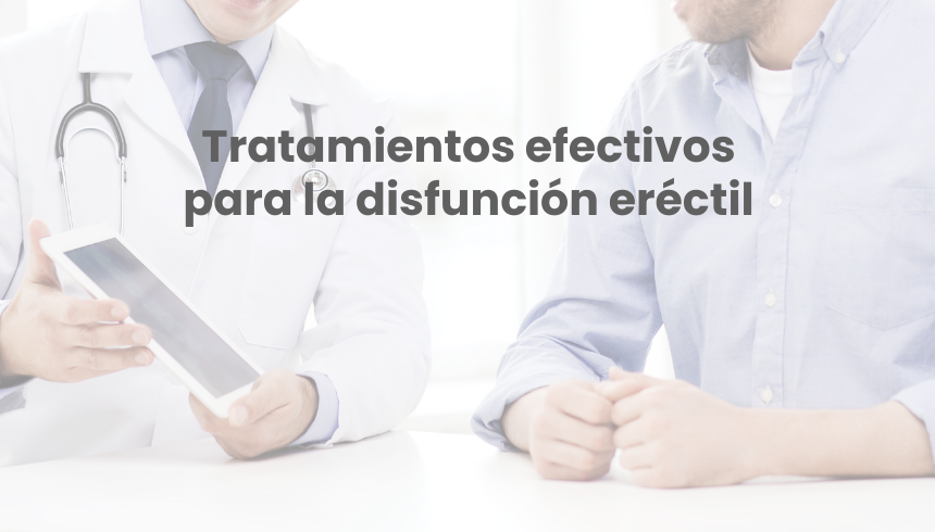 Tratamientos para la disfunción eréctil