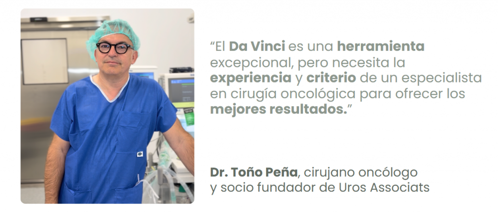Dr. Toño Pena, cirujano oncólogo y socio fundador de Uros Associats